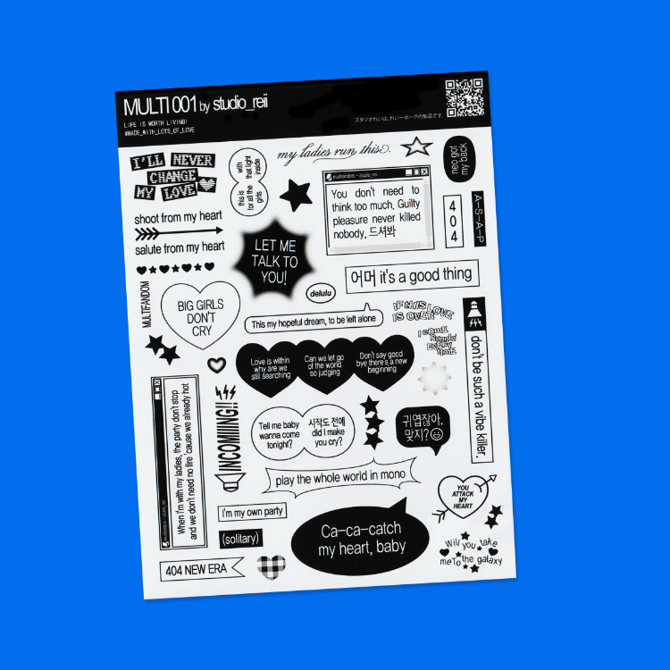 'multi 001' sticker