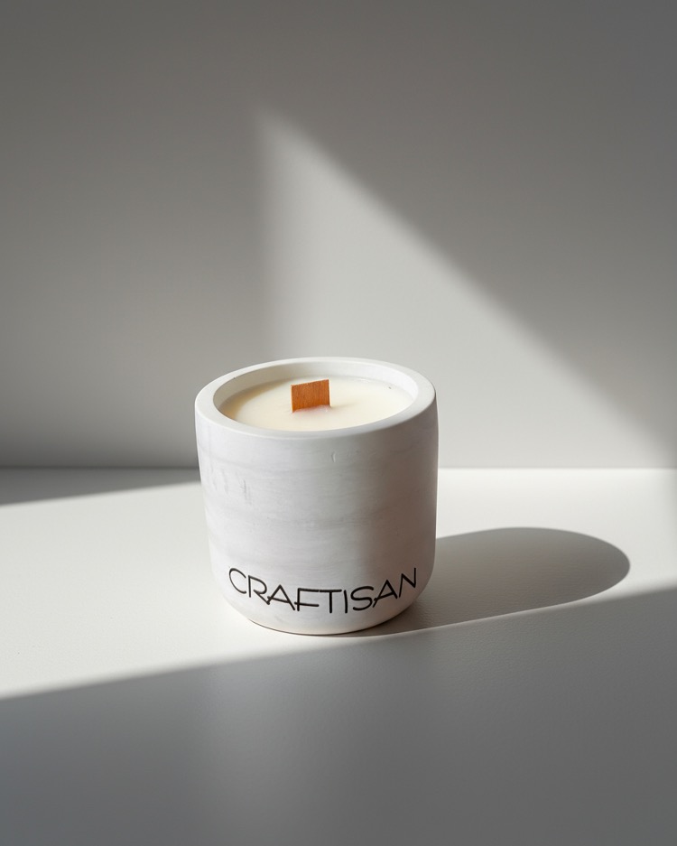 Marble Jar Candle 
