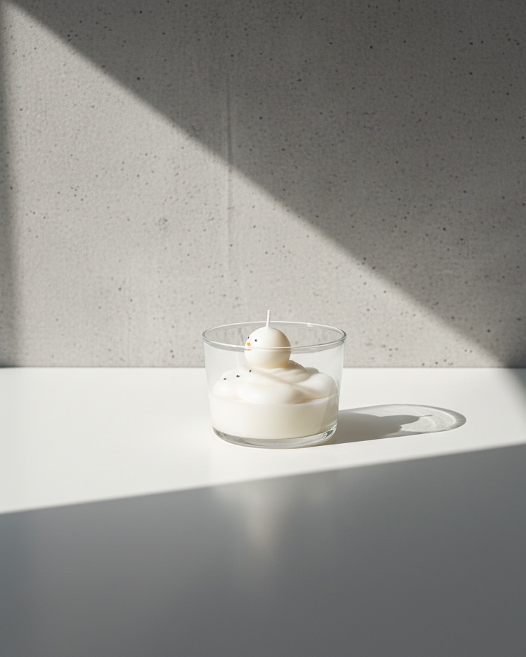 Snowie Candle