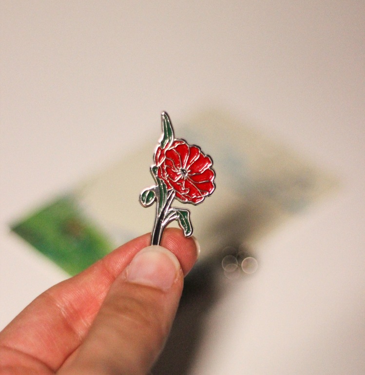 The Poppy Gelincik Broş