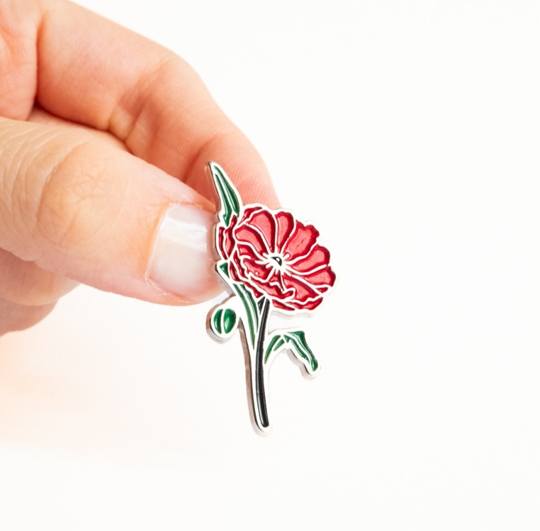 The Poppy Gelincik Broş