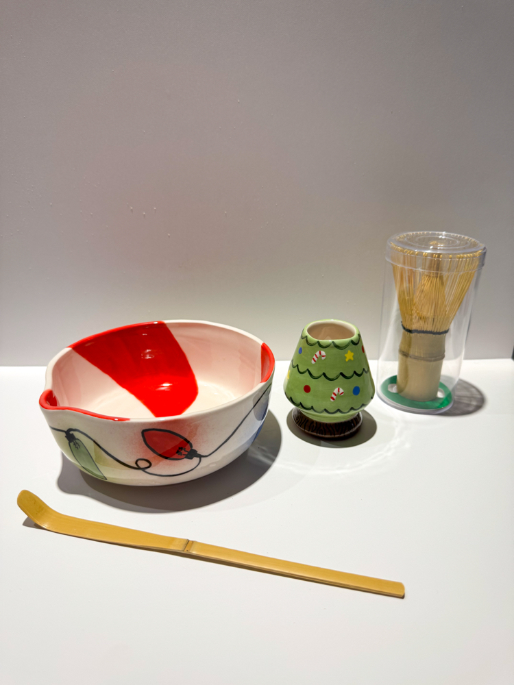 Christmas light Matcha set