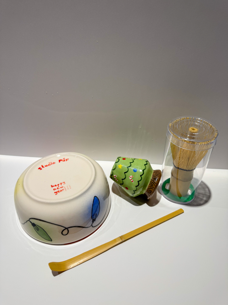 Christmas light Matcha set