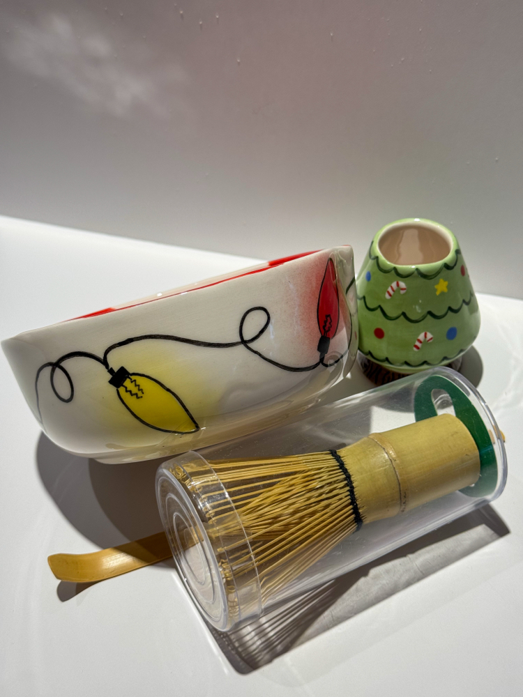 Christmas light Matcha set