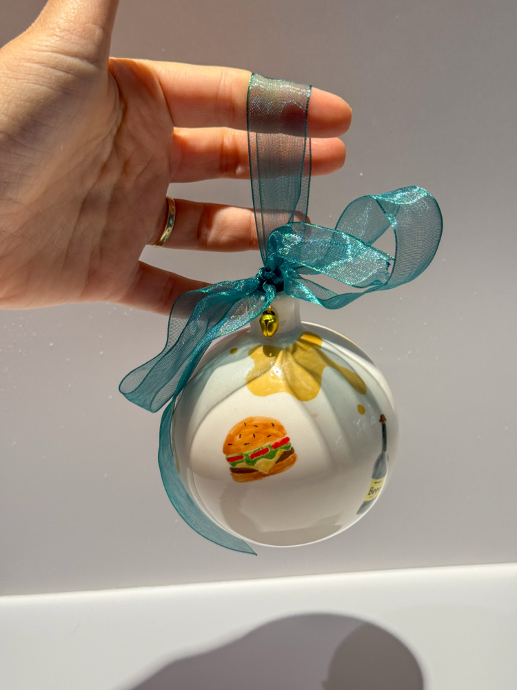 Junk food ornament