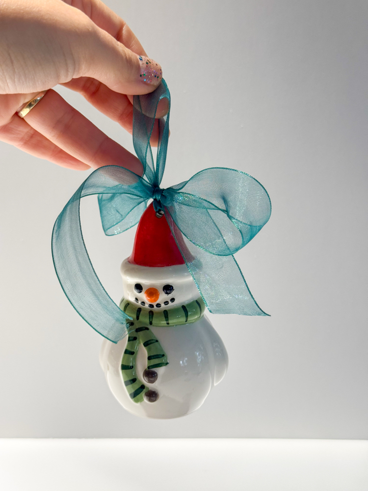 Smowman ornament 2