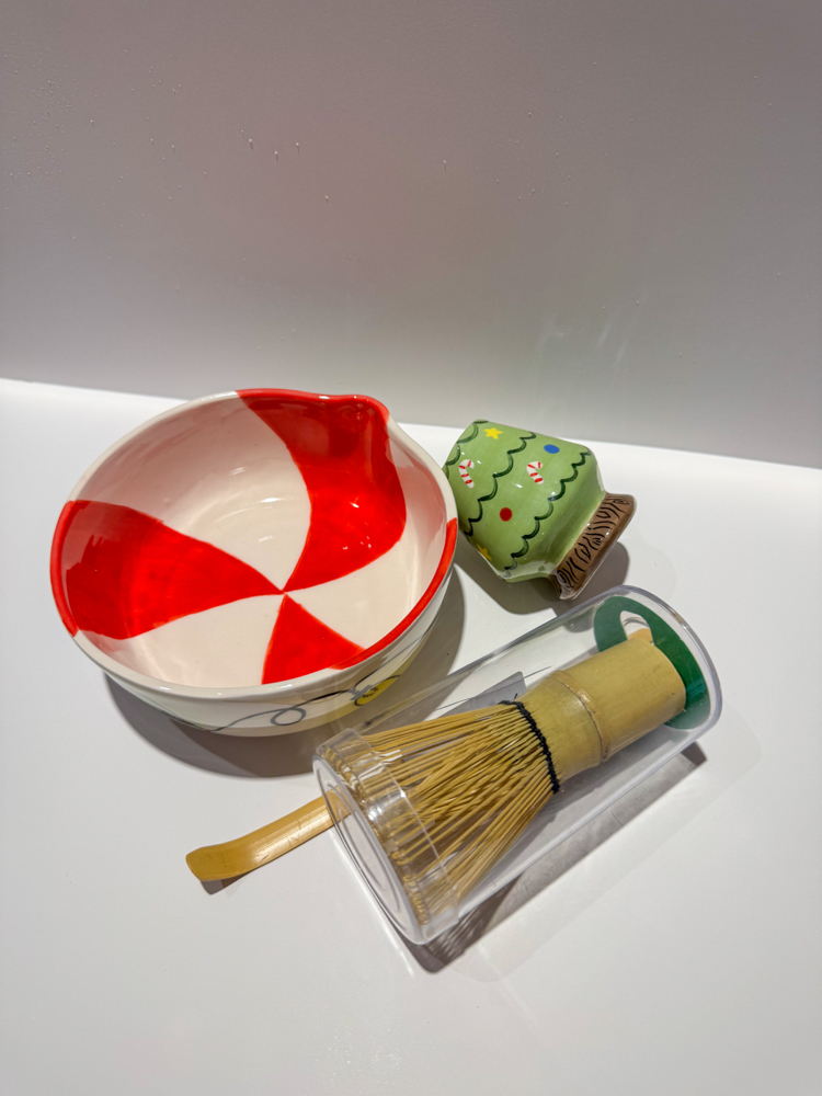Christmas light Matcha set