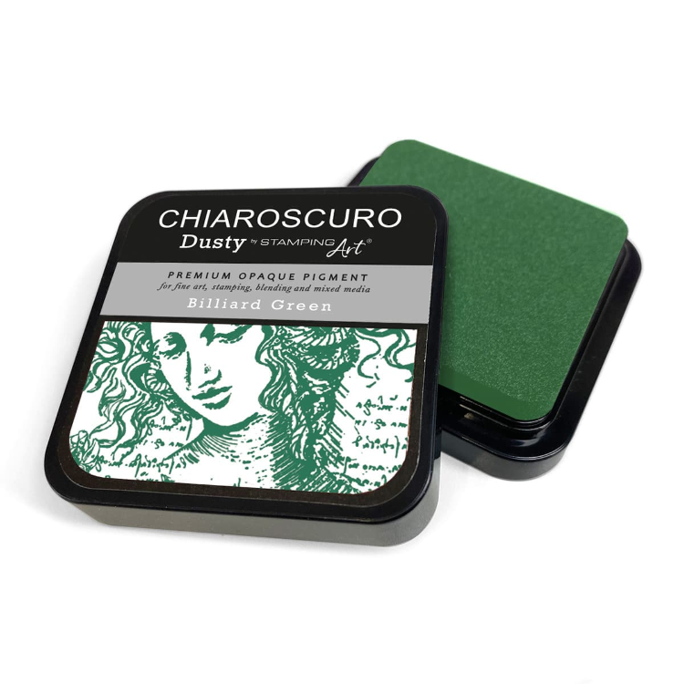 Chiaroscuro Dusty Ink Pad – Billiard Green PKD126