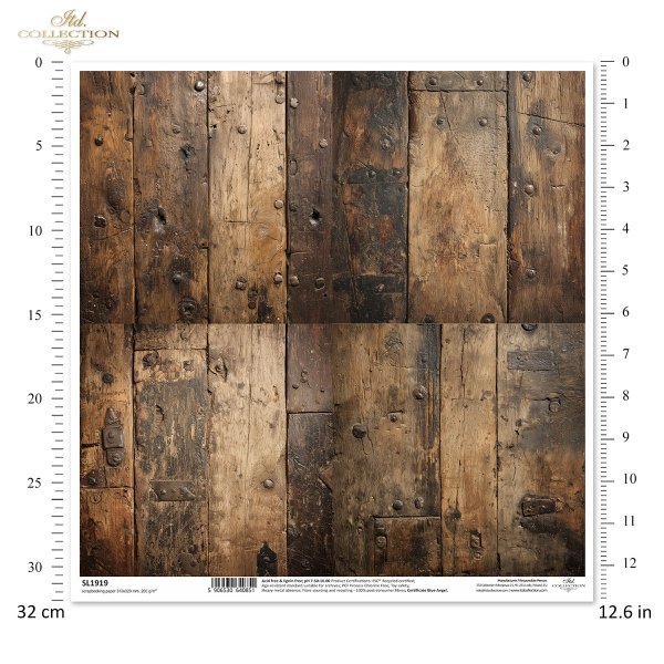 Scrapbooking kağıdı SL1919