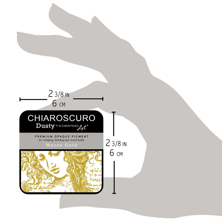 Chiaroscuro Dusty Ink Pad – Mecca Gold PKD108
