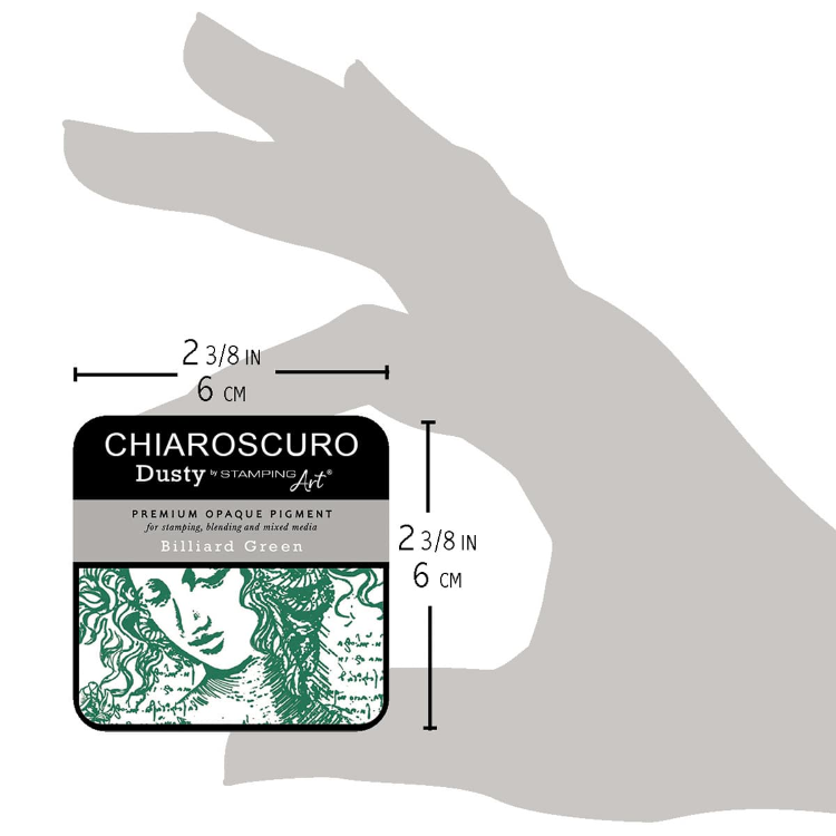 Chiaroscuro Dusty Ink Pad – Billiard Green PKD126