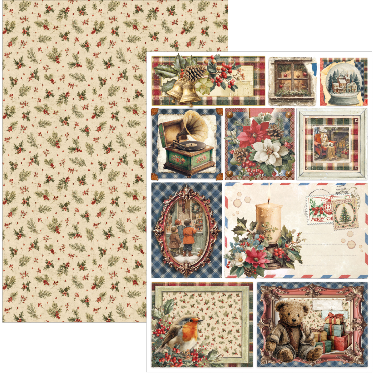 Merry & Bright Creative Pad – A4