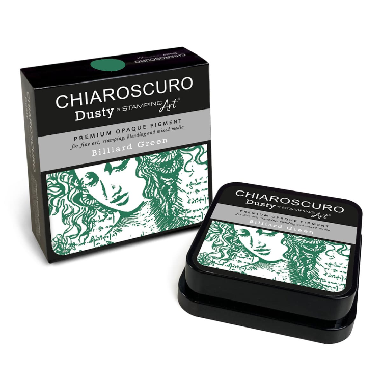 Chiaroscuro Dusty Ink Pad – Billiard Green PKD126