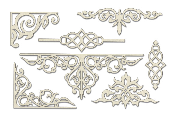 Venzeller 2 Chipboard Seti 10x15 cm – #075