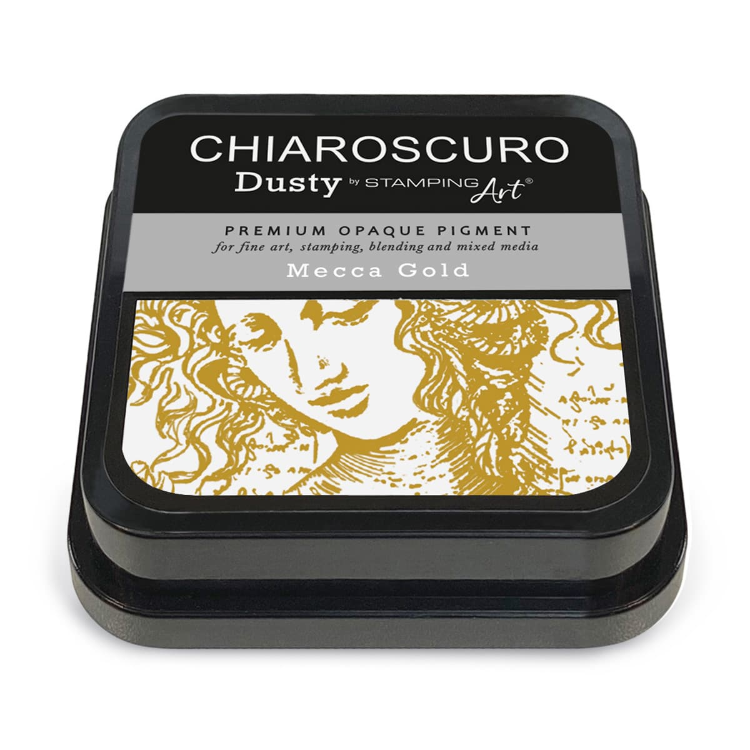 Chiaroscuro Dusty Ink Pad – Mecca Gold PKD108