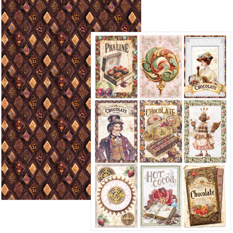 Chocolate Wanderlust Creative Pad – A4