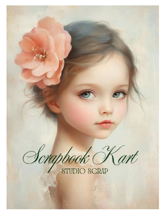 Temalı Scrapbook Kartı A5 #S01