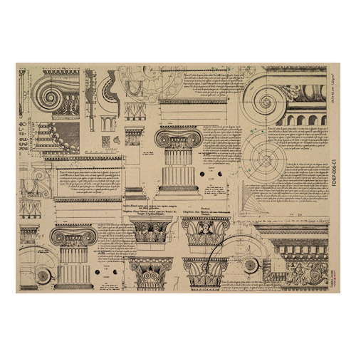 Kraft Kağıdı History and Architecture 42x29,7