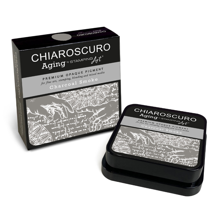 Chiaroscuro Aging Ink Pad – Charcoal Smoke PKA115