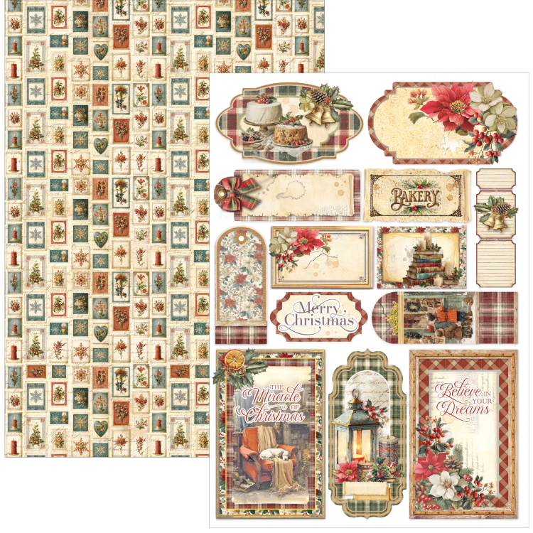 Merry & Bright Creative Pad – A4