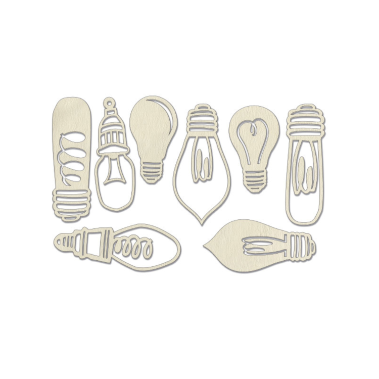Ampul Chipboard Seti 10x15 cm – #015