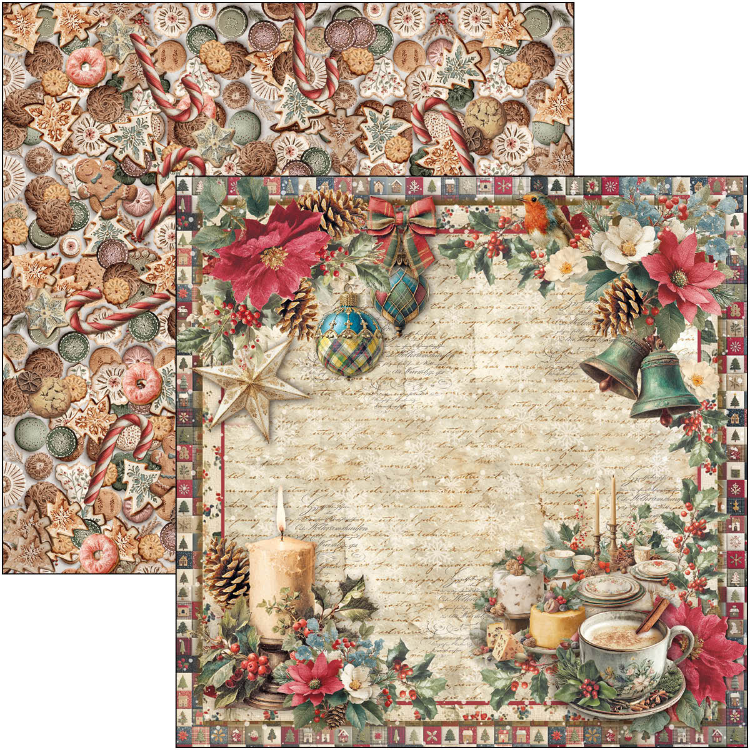 Scrapbooking kağıdı Merry & Bright