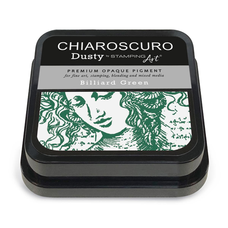 Chiaroscuro Dusty Ink Pad – Billiard Green PKD126