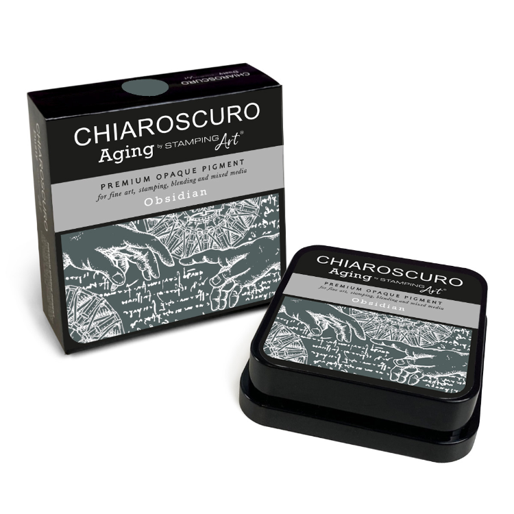 Ciao Bella Chiaroscuro Aging Ink Pad – Obsidian (PKA102)