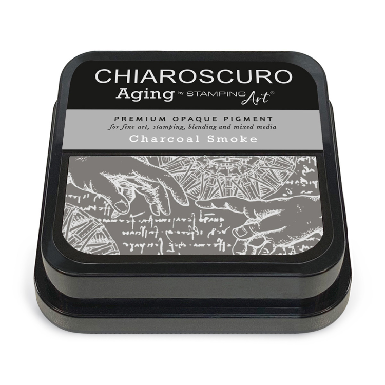 Chiaroscuro Aging Ink Pad – Charcoal Smoke PKA115