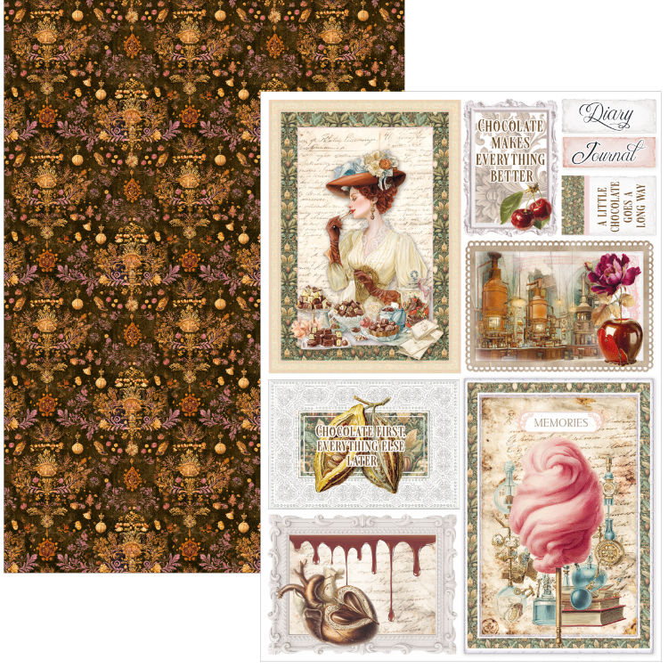 Chocolate Wanderlust Creative Pad – A4