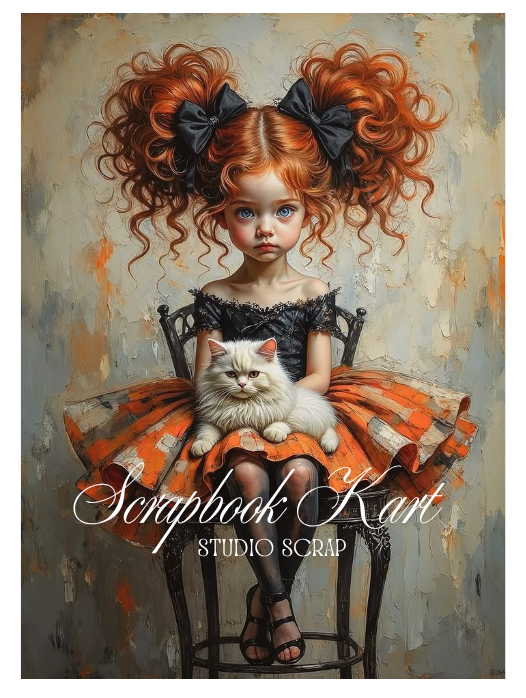 A5 Scrapbook Kartı “Scrapbook Art”