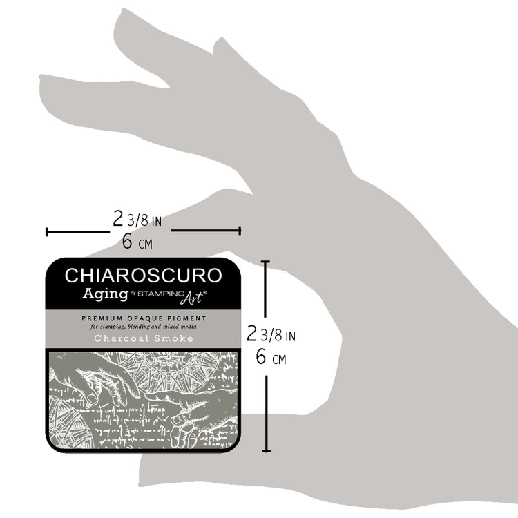 Chiaroscuro Aging Ink Pad – Charcoal Smoke PKA115
