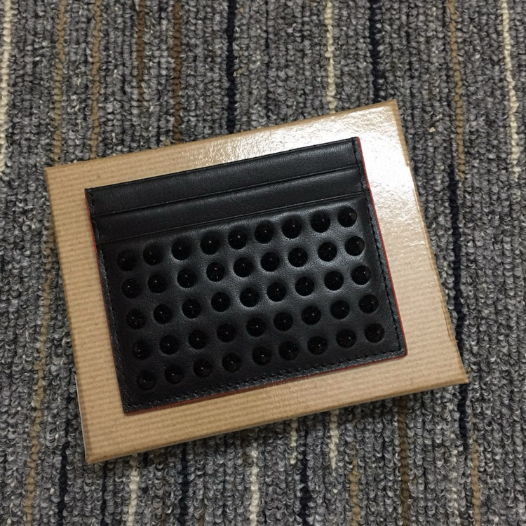 Christian Louboutin Black Business Card Holder