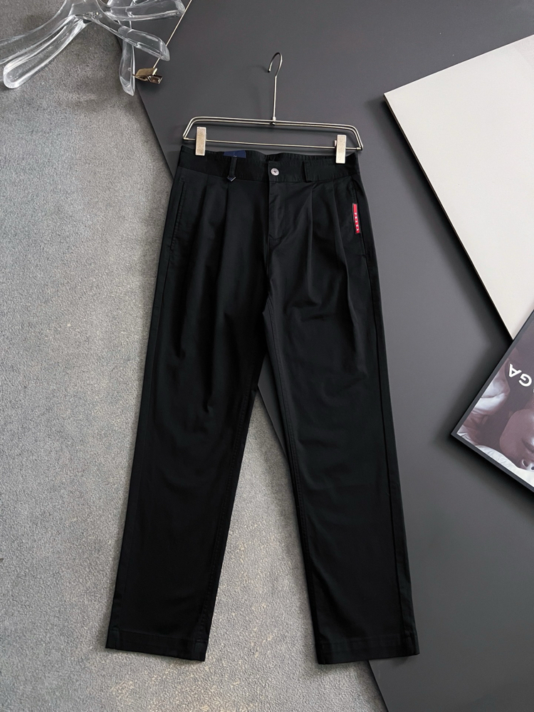 Prada Pure Cotton Men's Casual Dress Pants