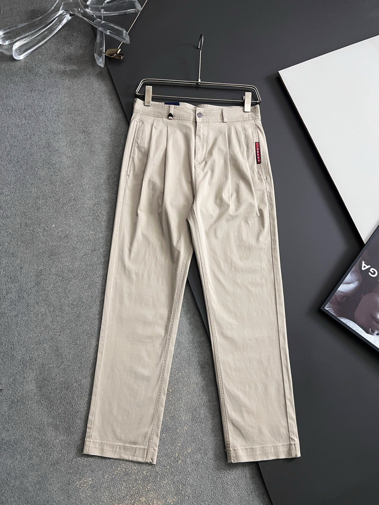 Prada Pure Cotton Men's Casual Dress Pants