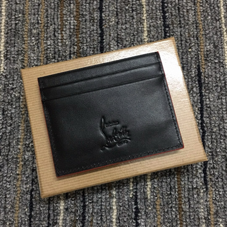 Christian Louboutin Black Business Card Holder