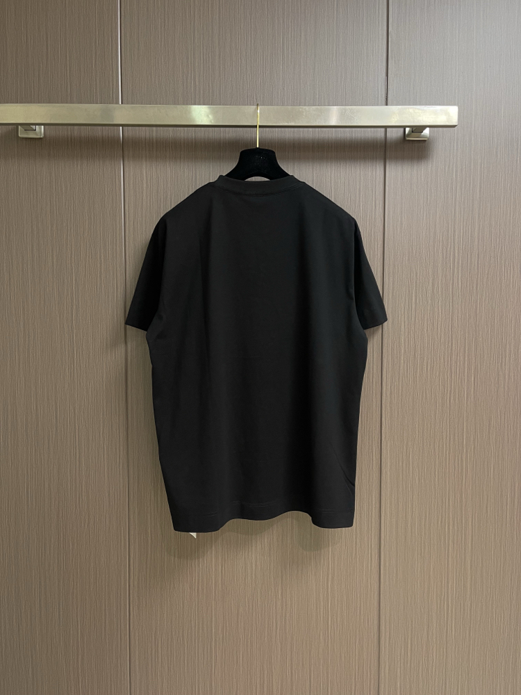 Fendi Sponge Appliqué Crew Neck Short-Sleeve T-Shirt