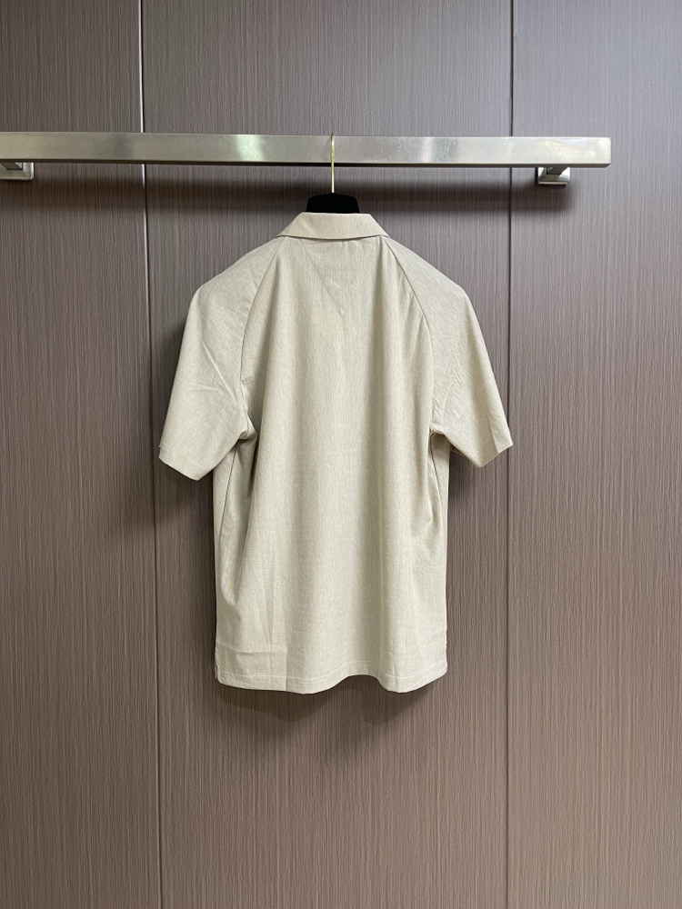 Brunello Cucinelli Arrival Short-Sleeve Knit Polo Shirt
