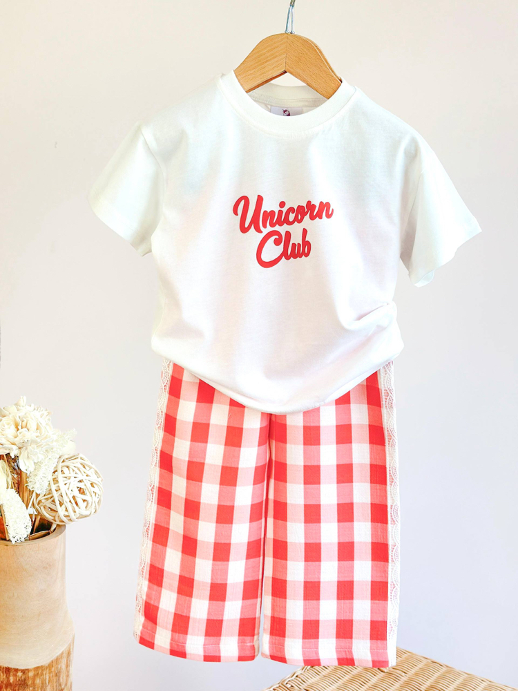 Unıcorn Club Pantolon Tişört Set