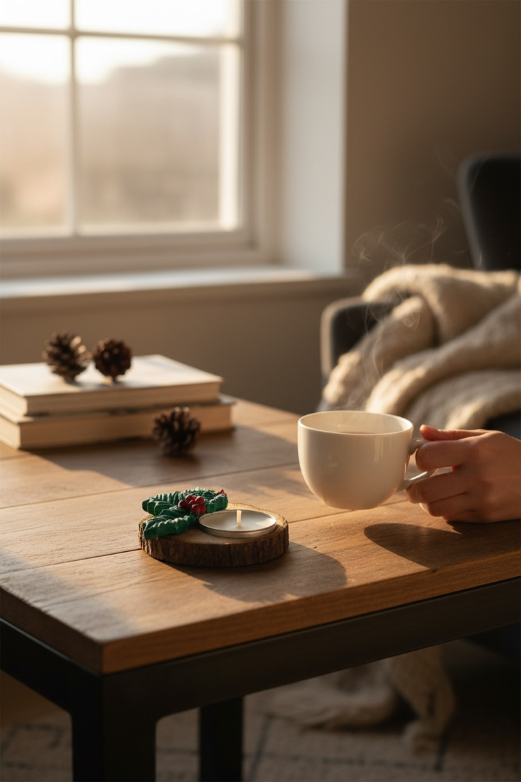 Kokina Hearth Candle