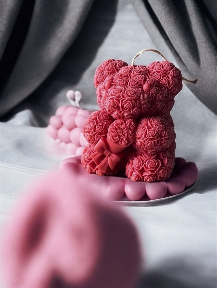 LoveBloon Bear Candle