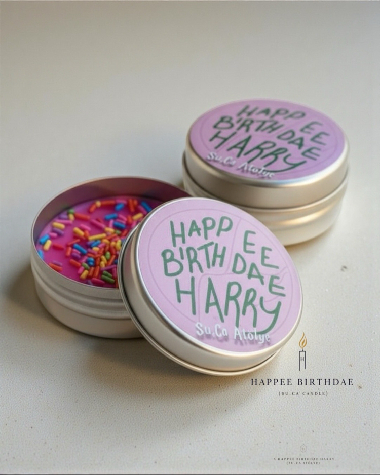 Hapee Birtdae Harry Candle