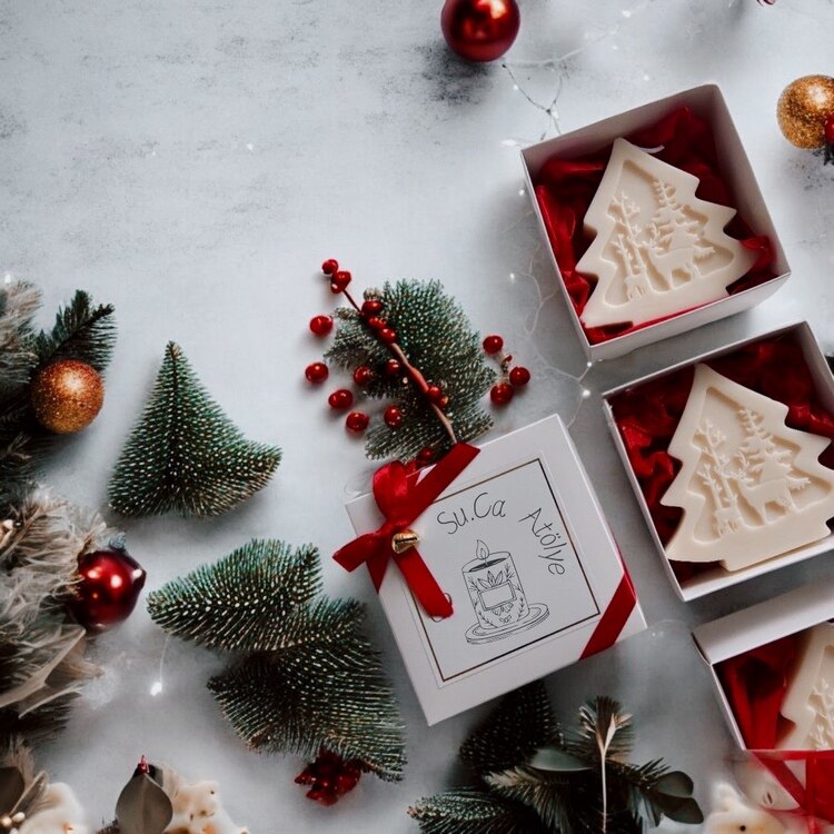 Deer’s Christmas Forest Candle
