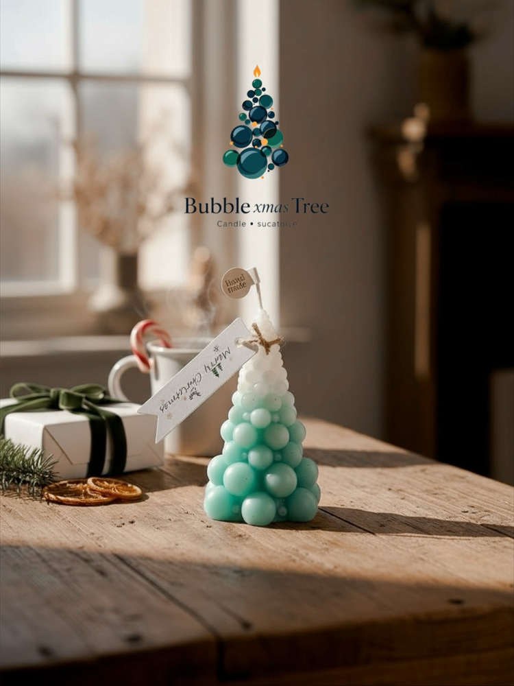 Bubble Tree Yılbaşı Mum