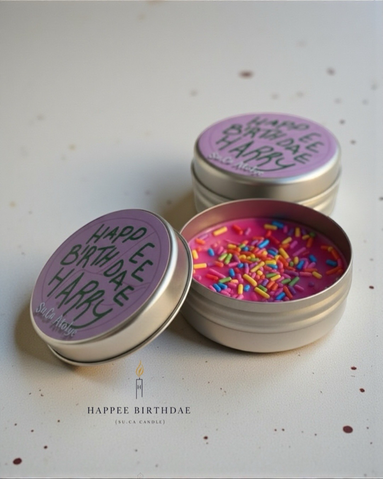 Hapee Birtdae Harry Candle