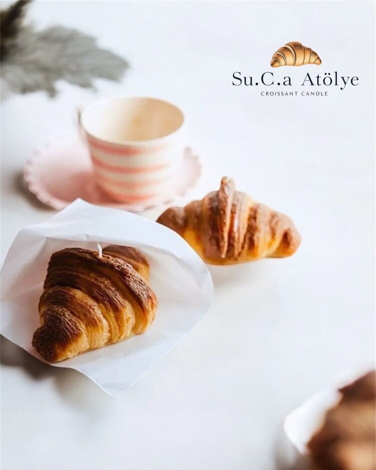 Croissant Candle