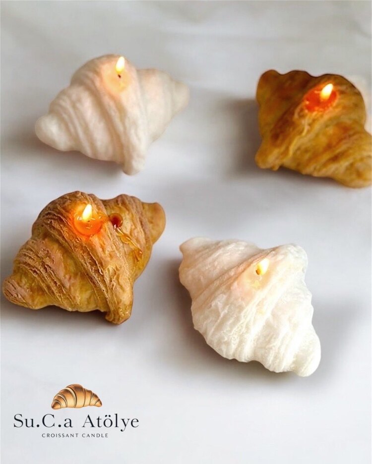 Croissant Candle