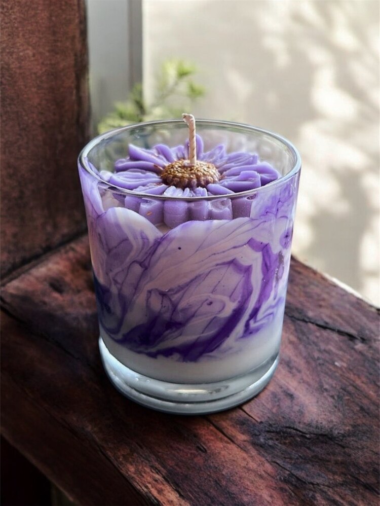 Violet Bloom Glow