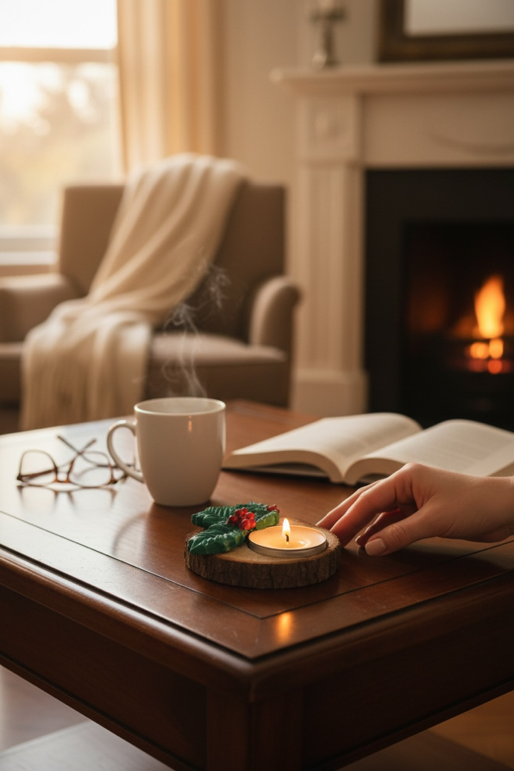 Kokina Hearth Candle