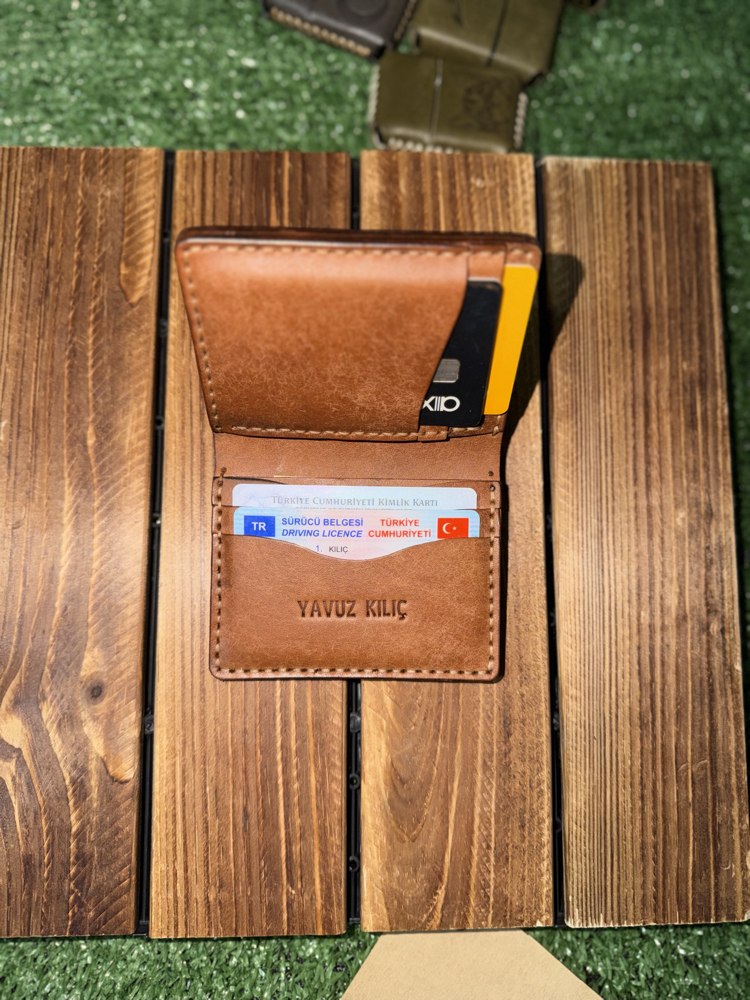 SUENS CRAFT LEATHER Nakit bölmeli kartlık modelimiz